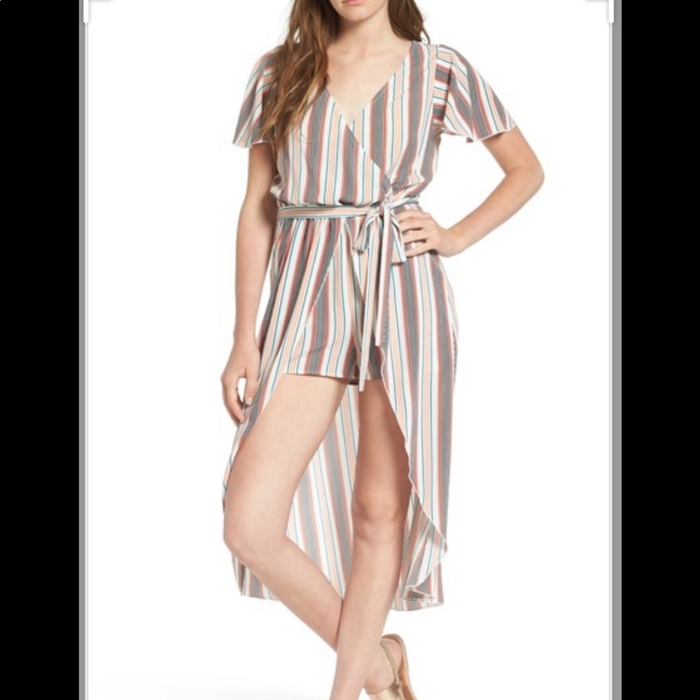 Surplice Maxi Romper XS